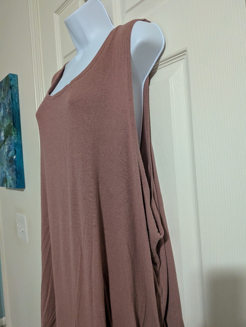 Athleta 3X Well Rested Rib Sleep Tank - Picture 4 of 7